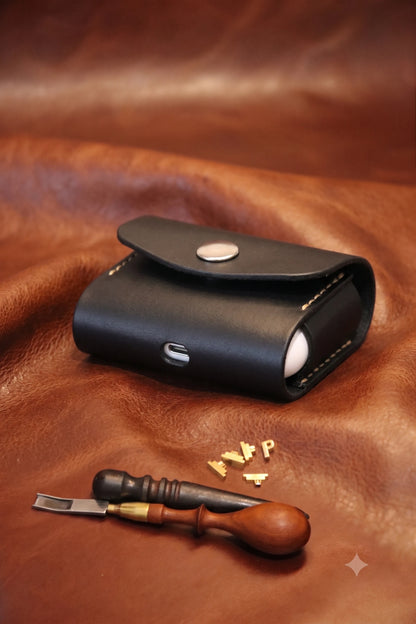 El Yapımı Deri AirPods Kılıfı